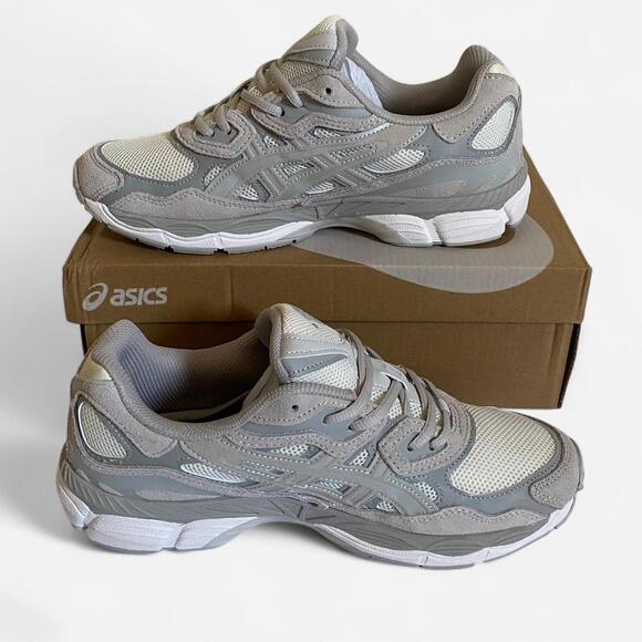 ASICS Gel-NYC Cream Cloud Grey - size 9 M/ 10.5 W / 42.5 EUR - Picture 2 of 6